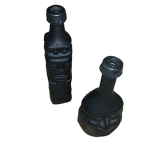 2 Lima, Peru souvenir liquor bottles